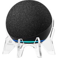 Pour Amazon Echo Dot 4 / Echo Dot 5, accessoire de support de bureau, aucune vis requise, support d'accessoire de haut-parleur (Transparent)