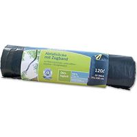 Secolan Müllbeutel H1324 120l Zugband sw 10St.