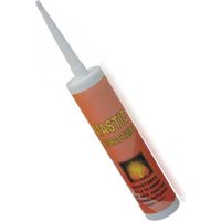Mastic réfractaire noir 310 ml Résistant à 1500 °C Étanchéité des cheminées et poêles