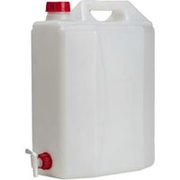 TANICA TANICHE IN PLASTICA CON RUBINETTO PER ALIMENTI ACQUA OLIO VINO 19116V 20 (20154)