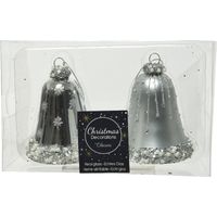 Pendaglioendino 2 Campane Argento 100x200