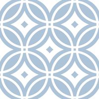 Piastrelle Autoadesive PVC Divina Home Effetto Maiolica Capri, Set 22 Pz per 2 mq, Spessore 0,15 cm, 30,4x30,4 cm - Stile Decorativo e Versatile