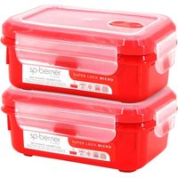 Küchenzubehör sp-berner super lock micro luftdicht 680 ml