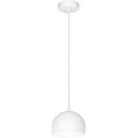 Lampada a sospensione bianca minimal Sool E27 15W Luminex