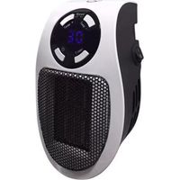 Chauffage de 500 watts, prise murale de chauffage d'espace enfichable, prise de courant de chauffage, prise murale de chauffage pour salle de bain et bureau