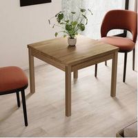 KIT TAVOLO LIBRO 90/180X90XH79 CM NOCE