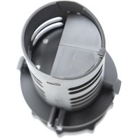 vhbw Filtre (3-parties) compatible avec Lloyds lave vaisselle - Filtre de lave vaisselle, 9cm, gris / argenté