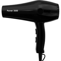 Sèche-cheveux professionnel AGV POWER 3500 noir 1800-2000W moteur AC 3 vitesses