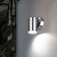 Applique da parete in acciaio inossidabile per esterni con faretti in basso da giardino, lampada da giardino in un set che include lampadine a LED