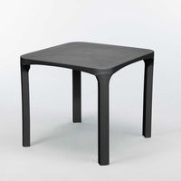Harzentisch Rattan Effekt Olè Grandsoleil - Black