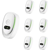 Ultrasonic Repellent (6-Pack) – Repels Mice, Rats, Mosquitoes, and Spiders. Multifunctional electronic repellent for ants, cockroaches, and bats. Plug-in 360° ultrasonic repellent.