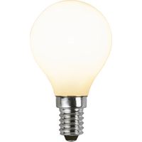 Star Trading Ampoule LED Opaque Filament, E14, 450lm, 5W, intensité lumineuse variable, blanc, 7,8 cm