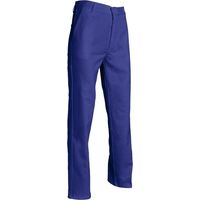 Pantalon de Travail Homme en Coton 330g/m2 - Bugatti Bleu - Poches Outils - BTP Agriculture - ADRIEN SNV
