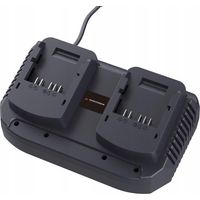 Yard Force ALC40D Dual-Port Akku-Ladegerät 120W