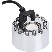 RGE 12 lumières LED brumisateur à ultrasons brumisateur fontaine étang brumisateur pour aquarium extérieur intérieur sans alimentation