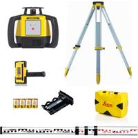 LEICA RUGBY 610 LASER LEVEL KIT (ALKALINE)
