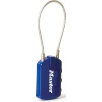 Master Lock 4684EURD Cadenas à Combinaison avec Etiquette Adresse, Couleur Aléatoire, 6,5 x 3 x 1,1 cm