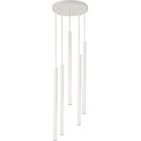 Lampada sospesa moderna Sopel 5 luci bianca G9 Sigma