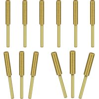 Afilado de motosierras, 12 limas para cadena de motosierra de mayor duración, tamaños surtidos de 5/32", 3/16" y 7/32", para afilar hojas de motosierra de forma rápida y sencilla.