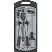 Faber-castell compas de quick-fit mit Verlängerungsstange - Gelenke an beiden Armen - Zubehör de replacement - adapter universal
