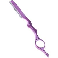 Rasoir à effiler les cheveux, coupe à l'effilochage, rasoir de coiffure, rasoirs à pointe fine, texturisation des cheveux