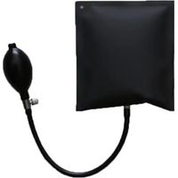 Pompe à air avec sac gonflable de calage pour pose de porte et fenêtre, outil de positionnement rapide, noir métal