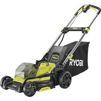 Cortacésped manual Ryobi 18V Brushless verde y gris 40 cm