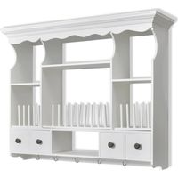 Armoire murale de cuisine Meuble de cuisine en bois Blanc