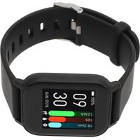 Montre connectée de sport de 1,3 pouce avec test de stress, température corporelle et suivi d'activité physique, étanche IP68, idéale pour les sports de plein air.