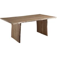 Baumtisch Akazie 160x100x76 natur lackiert PURE ACACIA 113