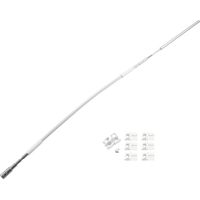 Flexibles Gestänge HAUTAU, 400 mm, weiß, 1 Stück Zubehör Beschläge für Fensterbeschläge Schiebefenster Schiebetürbeschlag