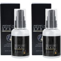 Brume lissante anti-frisottis PURC 2 pièces, soin sans rinçage anti-casse, hydratant et réparateur pour cheveux