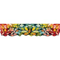 Tapis de Cuisine en PVC Façonné Antidérapante Colorée Moderne Impression Numérique Le Forme Couleurs Vives - 50X240 cm