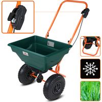 Gardebruk Spandisale 20L Spargisale regolabile XXL con pneumatici spargisemi concimatore seminatrice