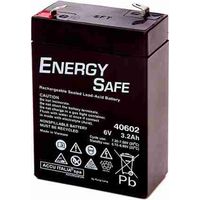 Pb AGM VRLA Batterie Energy Safe Serie 6V 3,2Ah C20 (F1)