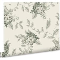 Laura Ashley Portland Vliestapet Fern Naturel 10mx52cm
