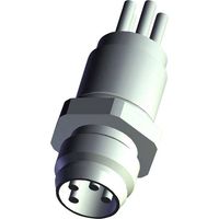 TE Connectivity T4070014041-001 Connettore da pannello per sensore o attuatore M8 Spina Numero di poli: 4 1 pz.