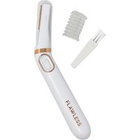 Elektrischer Rasierer für Frauen - FLAWLESS FINISH - Perfektes Bikinizonen-Design - Speziell für die Bikinizone - Schnell und schmerzfrei - Mit integriertem LED-Licht