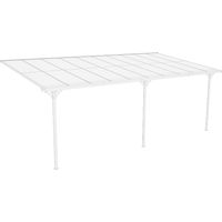 Westmann Abri de terrasse en aluminium Bruce 617 Blanc