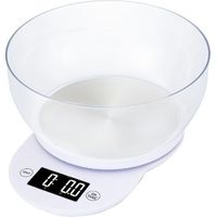 Bilancia elettronica digitale da cucina con ciotola plastica 5kg pwc8057 dcg
