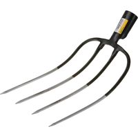 Freund Victoria Dunggabel Zinken-L.310mm 4 Zinken norddeutsch geschmiedet,o.Stiel G.800g