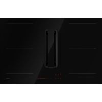 Asko, Piano a Induzione con Cappa Integrata HIH3843FB1, 80 cm, Nero