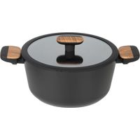 Resto 93188 casseruola nera 24 cm 4,4 litri
