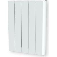 Carrera – Radiateur électrique à inertie céramique 1000W – Thermostat LCD – Format plat pour petits espaces – Indice de protection IP24