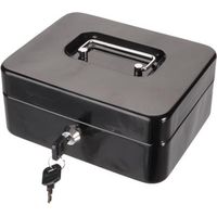 Caja de monedas - Con bandeja de monedas extraíble - 16 x 20 x 9 cm