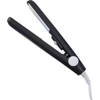 Mini fer à friser 2024, mini fer à friser en céramique pour cheveux courts, mini fer à friser et lisseur 2 en 1, mini fer à friser 1/2 pouce pour cheveux courts