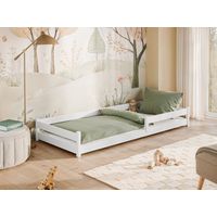 Lit enfant ALICE 80x160 Blanc - blanc