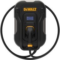 Dewalt – Borne de recharge murale 7,4 kW – Câble Type 2 5 m – Monophasé 32A – IP65 pour usage intérieur et extérieur