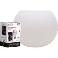 8-seasons Balllight Aplique blanco 30 cm IP44