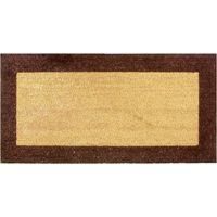 Tappeto di cocco 23mm écru/marrone - Btb